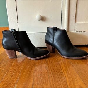 Madewell Ankle Zip Boots